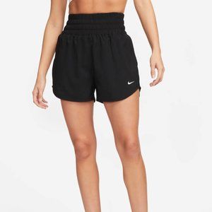 NWT Nike One Women's Dri-FIT Ultra High-Waisted Brief-Lined Shorts